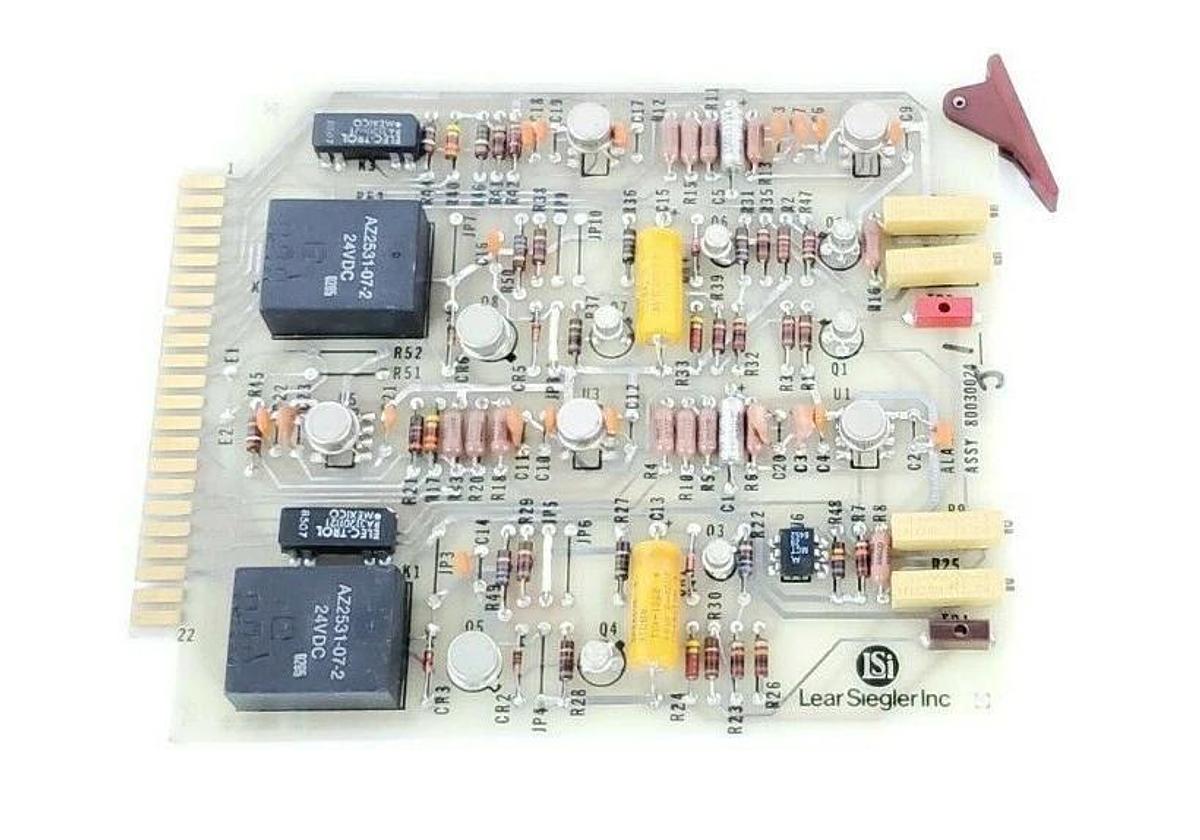 Used LEAR SIEGLER 80030024 ALARM BOARD 80030022