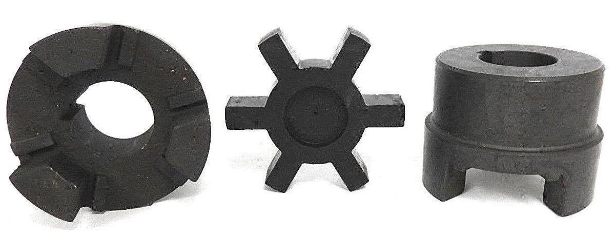 LOT OF 2 NEW MAUREY FC110X1-3/8 SHAFT COUPLINGS 1-3/8INCH BORE W/ B110 SPIDER