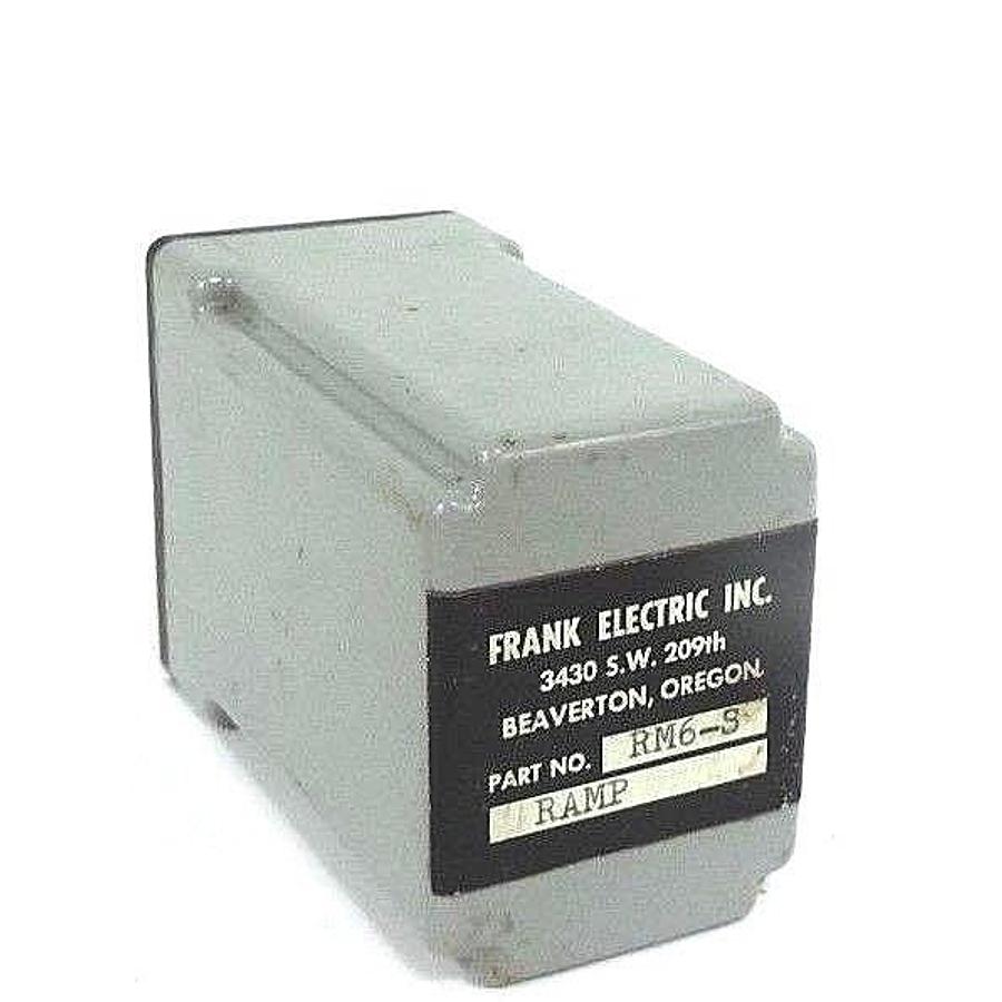 Used FRANK ELECTRIC RM6-S RELAY RAMP MODULE RM6S