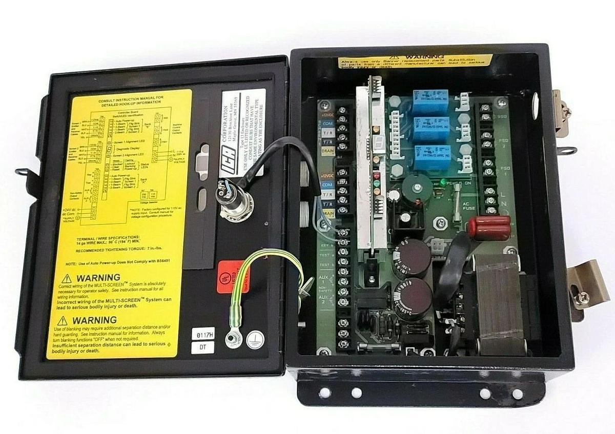 Used BANNER MUSC-1 MULTI-SCREEN CONTROL BOX MUSC1