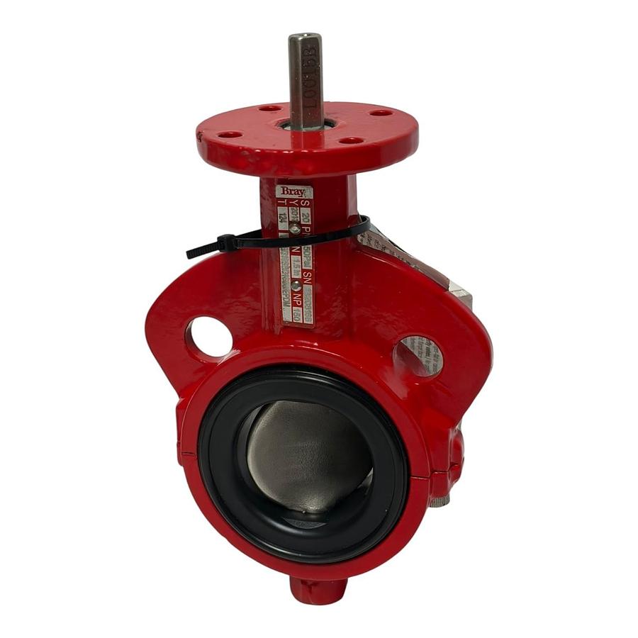 Used Bray 1.5" Butterfly Valve Series 20 13205168 316SS Disc EPDM Wafer New Surplus