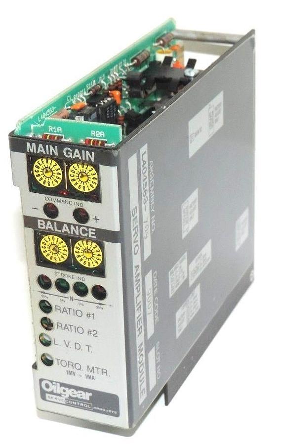 Used OILGEAR L404563-709 SERVO AMPLIFIER MODULE L404563709