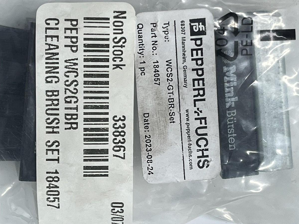 LOT OF 2 | Pepperl+Fuchs WCS2-GT-BR-SET Cleaning Brushes | Part No. 184057 | NEW
