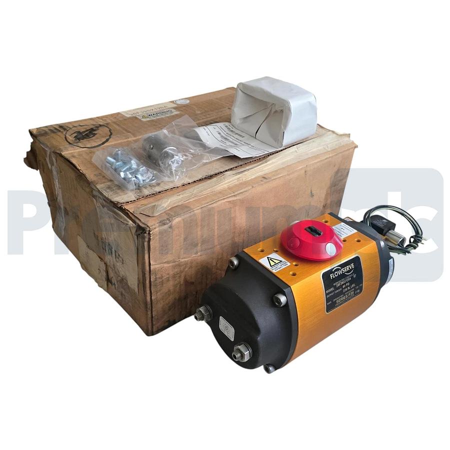 Flowserve Worcester 20F39SX120A R7 | F39 Pneumatic Actuator 339 In-Lbs w/Accs.