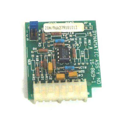 Used EATON CUTLER-HAMMER 15-869-1 DYNAMATIC ASSEMBLY BOARD, REV B, 70-280-1