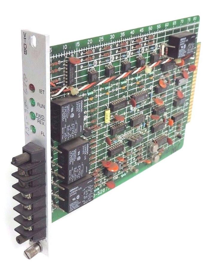 Used RELIANCE ELECTRIC 0-52875-1 PC BOARD V/T DIGITAL BOARD VTDB