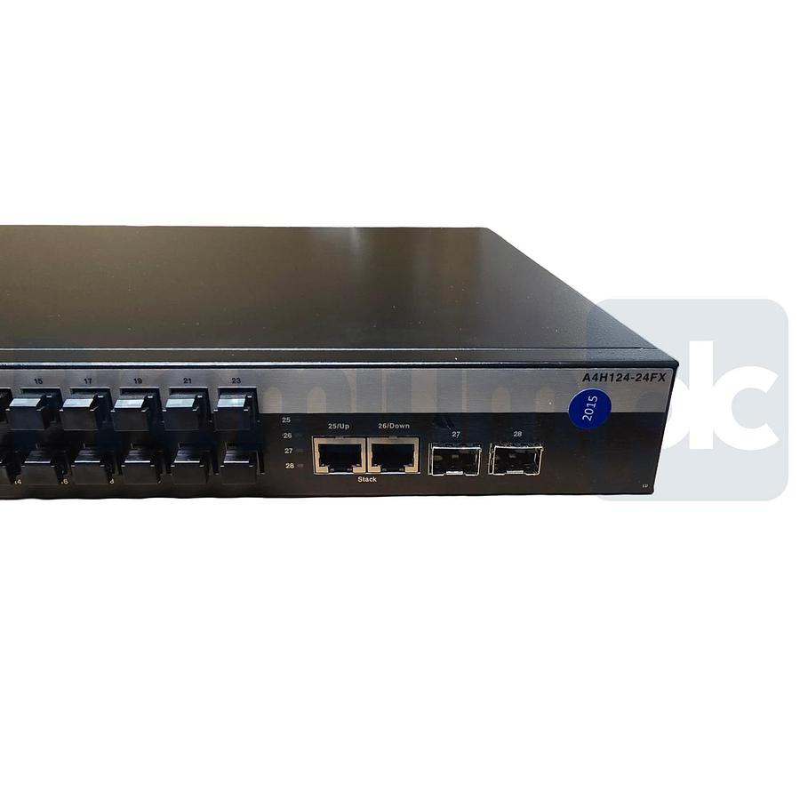 Foxboro Enterasys P0973JN 24-Port Fiber Managed Ethernet Switch A4H124-24FX NSMP