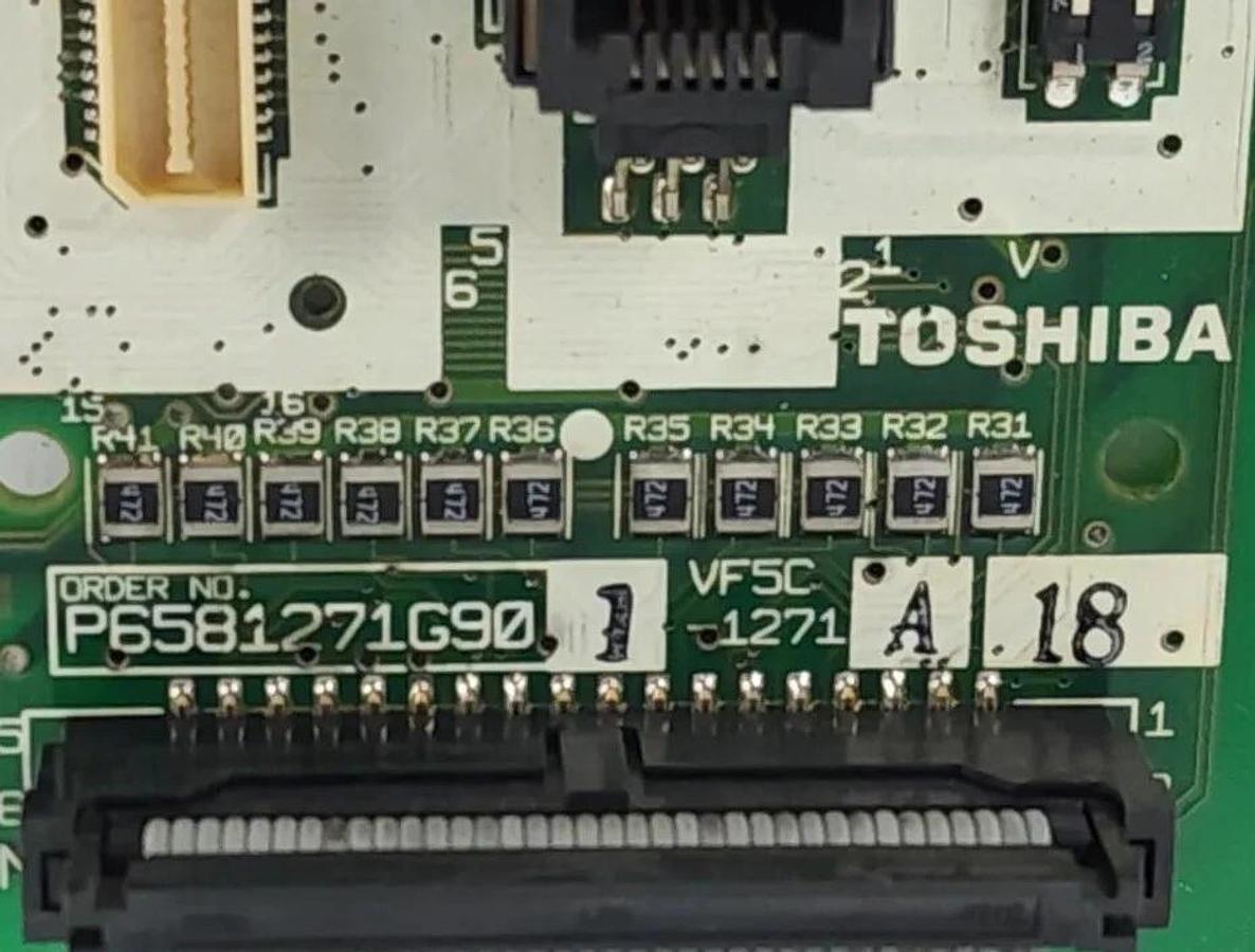 Used TOSHIBA P6581271G901 CONTROL BOARD