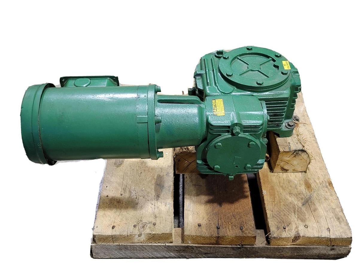 Used NEW CONE DRIVE MOV20-30-U1B GEAR REDUCER 75:1 1750RPM 2.01HP MOV2030U1B