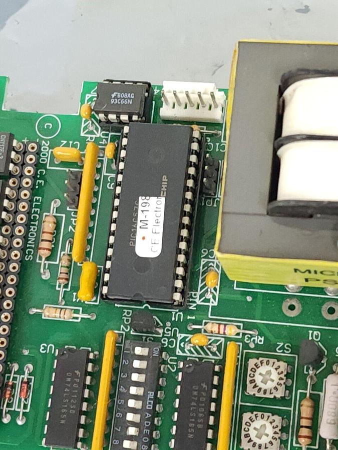 Used CE ELECTRONIC CE2305I CIRCUIT BOARD SHCDU-C10B REV. M-198