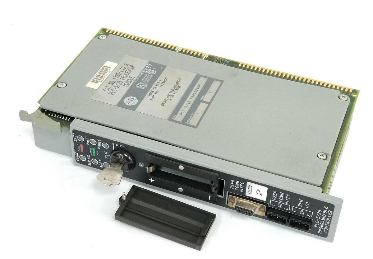Used ALLEN BRADLEY 1785-LT2 A PROCESSOR MODULE F/W: REV. F, SER. A, 1785LT2