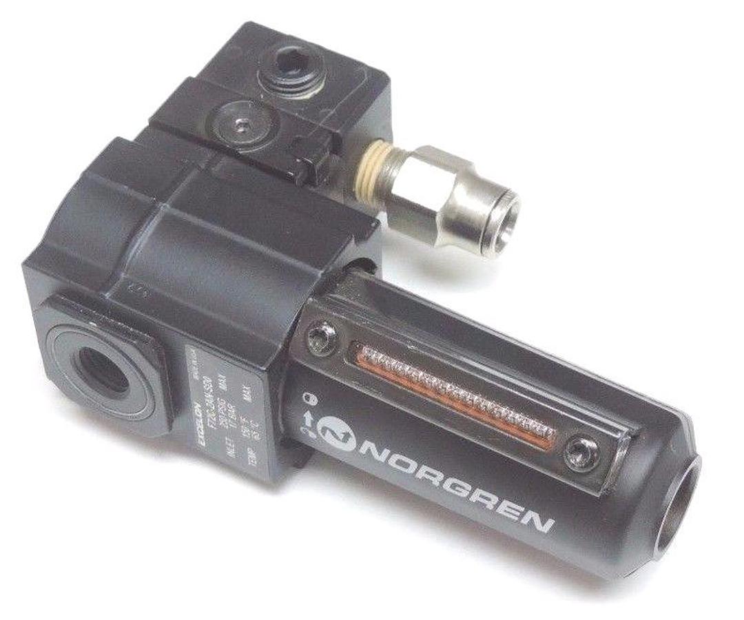 Used NORGREN EXCELON F72C-2AN-SD0 OIL FILTER 250PSIG, 150 DEG F, F72C2ANSD0