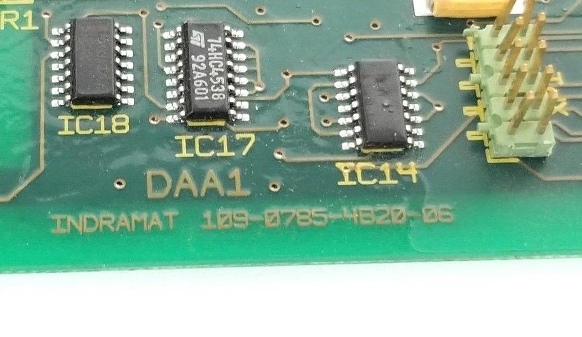 Used REXROTH / INDRAMAT DAA1.1 ANALOG INTERFACE BOARD 109-0785-4B20-06