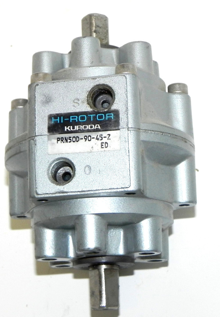 Used KURODA HI-ROTOR PRN50D-90-45-Z ACTUATOR PRNS0D9045Z