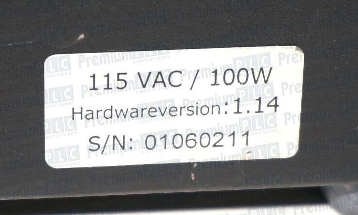Used WOLKE VIDEOJET m600 PRINT CONTROLLER 115VAC/100W H/W VER. 1.14 REPAIRED