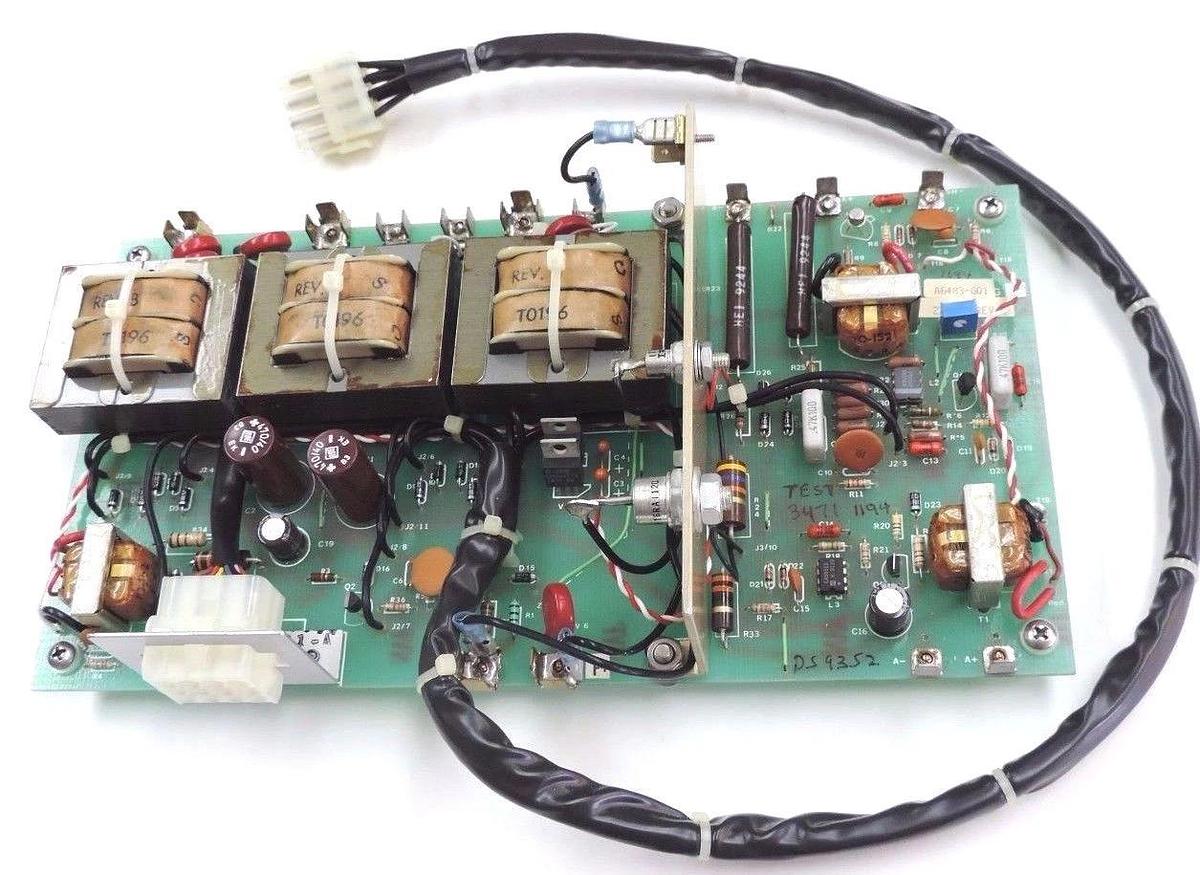 Used CNC CLEVELAND MACHINE CONTROLS A6483-G01 BOARD 237243 REV. H, PC0856 REV. D