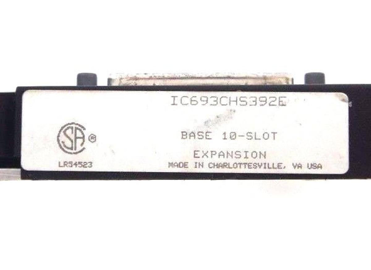 Used GE-FANUC IC693CHS392E BASE 10-SLOT EXPANSION