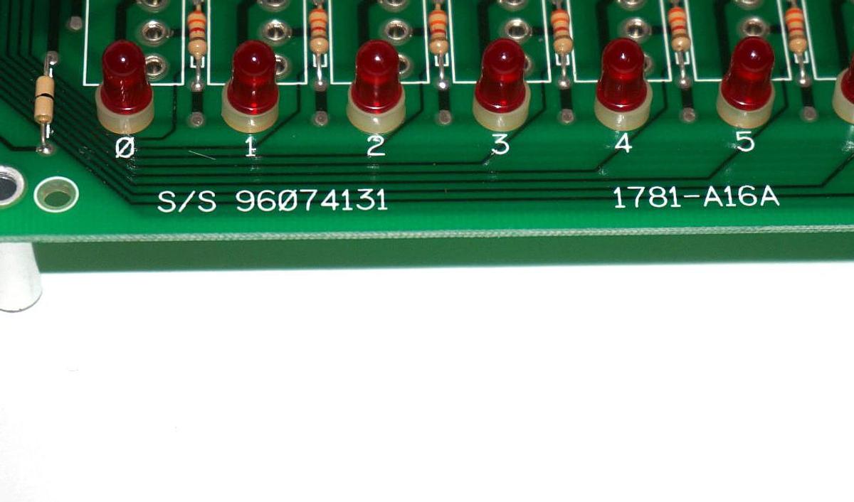 Used NEW WESTERN RESERVE CONTROLS 1781-A16A BOARD 960740, 1781A16A