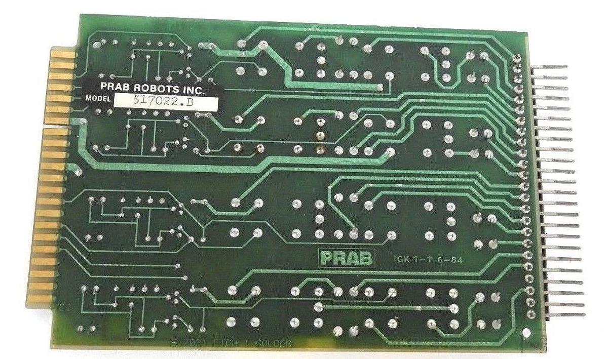 Used PRAB ROBOTS INC. 517022 BOARD 517022.B