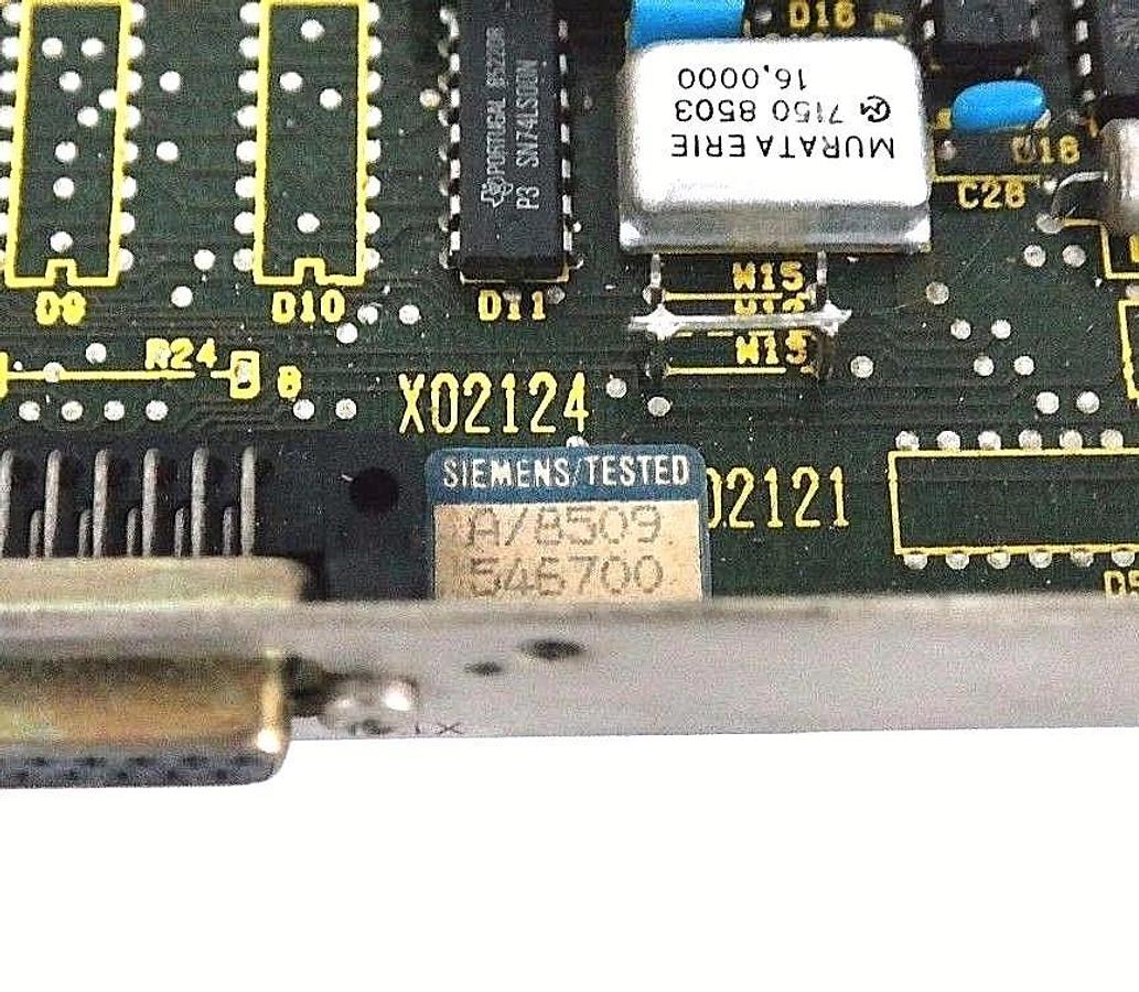 Used SIEMENS 6FX1125-8AC01 CPU MODULE A/8509 546700, GE.548258.0002.01, 5482589103