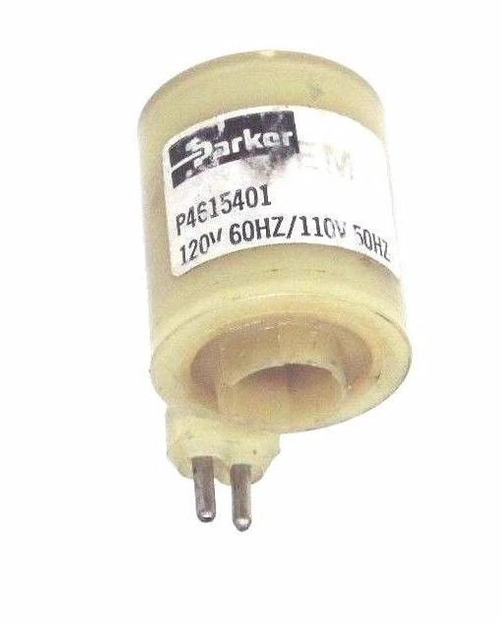 Used PARKER P4615401 COIL 120V-60HZ/110V-50HZ