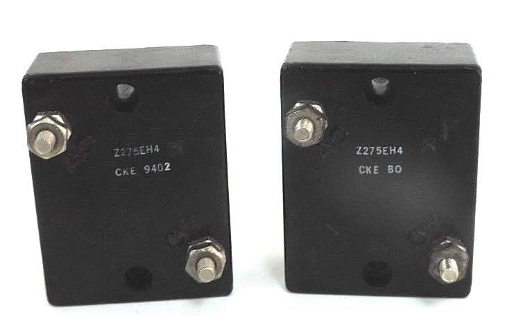 Used LOT OF 2 CKE Z275EH4 PANEL MOUNT METAL OXIDE VARISTORS