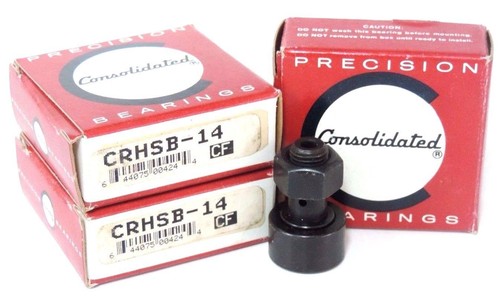 Used LOT OF 4 NEW CONSOLIDATED BEARINGS CRHSB-14 CAM FOLLOWER CRHSB14