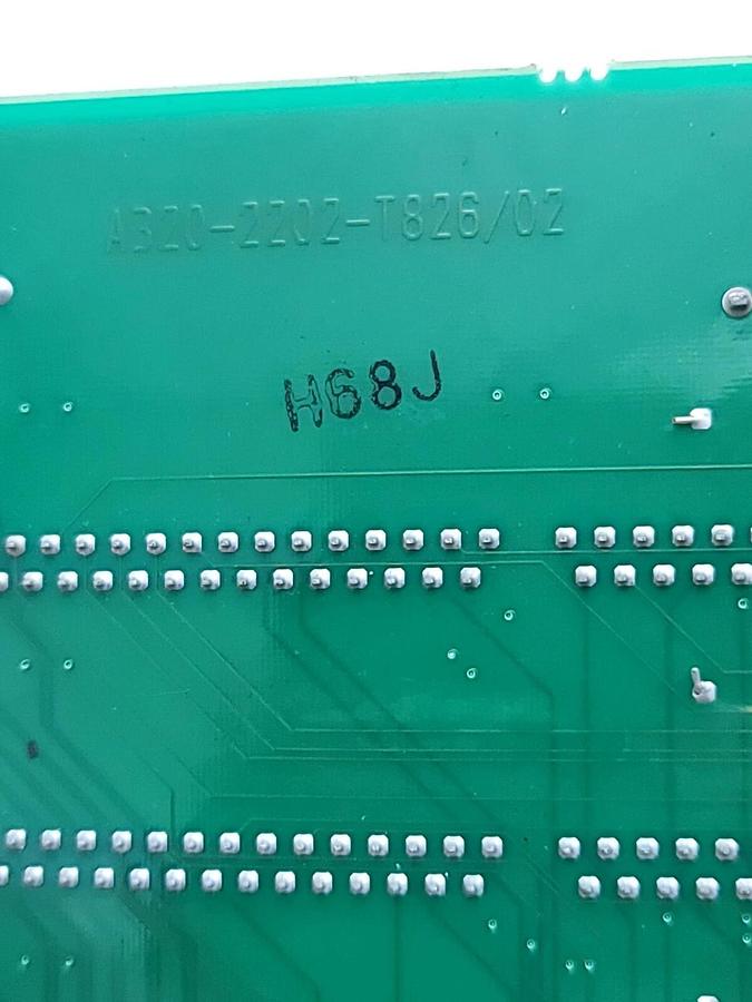 Used FANUC A16B-2202-0820/02B AUXILIARY AXIS CONTROL PC BOARD W/ A20B-2902-0070/04B