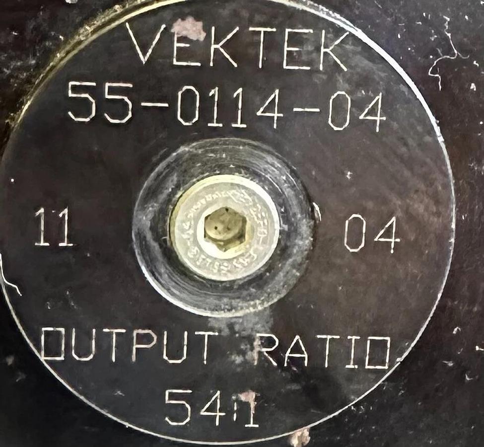 NEW VEKTEK 55-0114-04 / 55011404 VEKTOR FLO GREASE UNIT 54:1 RATIO 125PSI