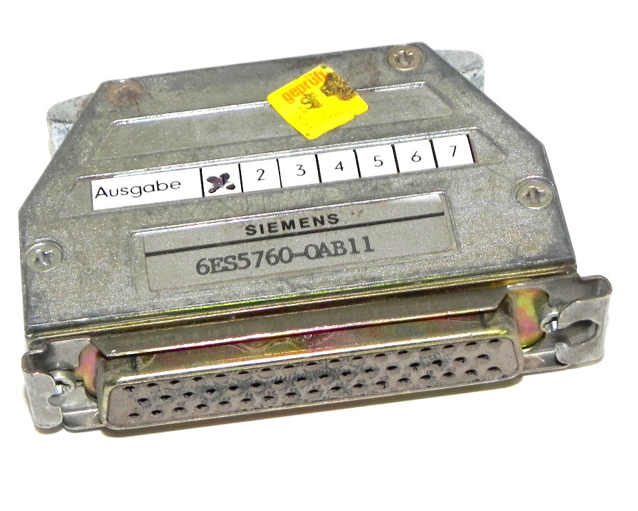 Used SIEMENS 6ES5760-0AB11 RESISTOR TERMINATING 6ES57600AB11