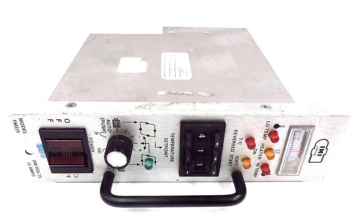 Used INTELLIGENT MOTION SYSTEMS MODEL TM315 TEMPERATURE CONTROL MODULE 240V, 15AMPS