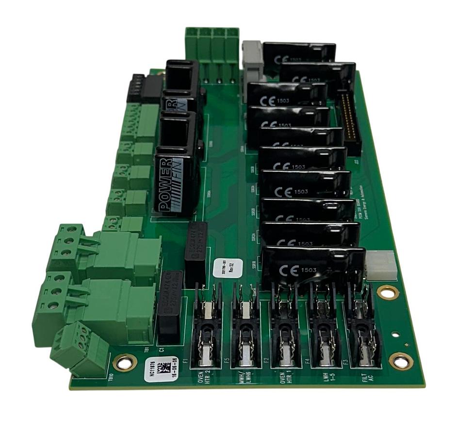 Used SIEMENS 2021789-001 / 2021790-001 PECM SSR CONTROL BOARD W/ TEMP MODULE NSNP