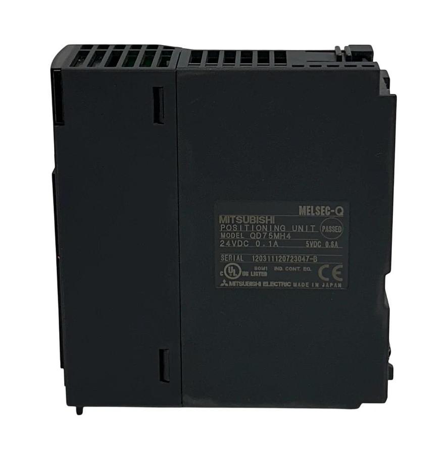 Used MITSUBISHI ELECTRIC QD75MH4 MELSEC-Q POSITIONING MODULE 4-AXIS 24VDC 0.1A USNP