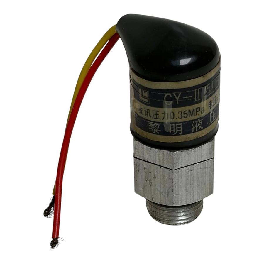 Leemin CY-II Hydraulic Pressure Indicator Switch 0.35MPa 220V - New Surplus