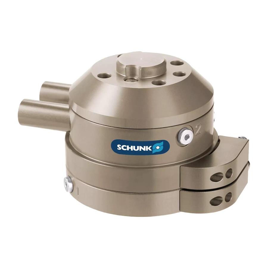 Used SCHUNK DDF 2-031-P2-E4 / DDF2-31-P2-E4 ROTARY FEED-THROUGH 323034 / 0323034 NSMP