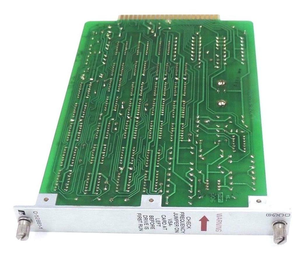 Used RELIANCE ELECTRIC 0-52861-1 DCGB BOARD, 802286-82A, 0528611