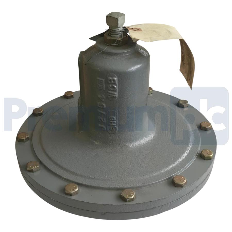 Used Fisher Controls 95L-22 Pressure Regulator In/Out 125/300PSI Range 2-6 PSI 1" NPT
