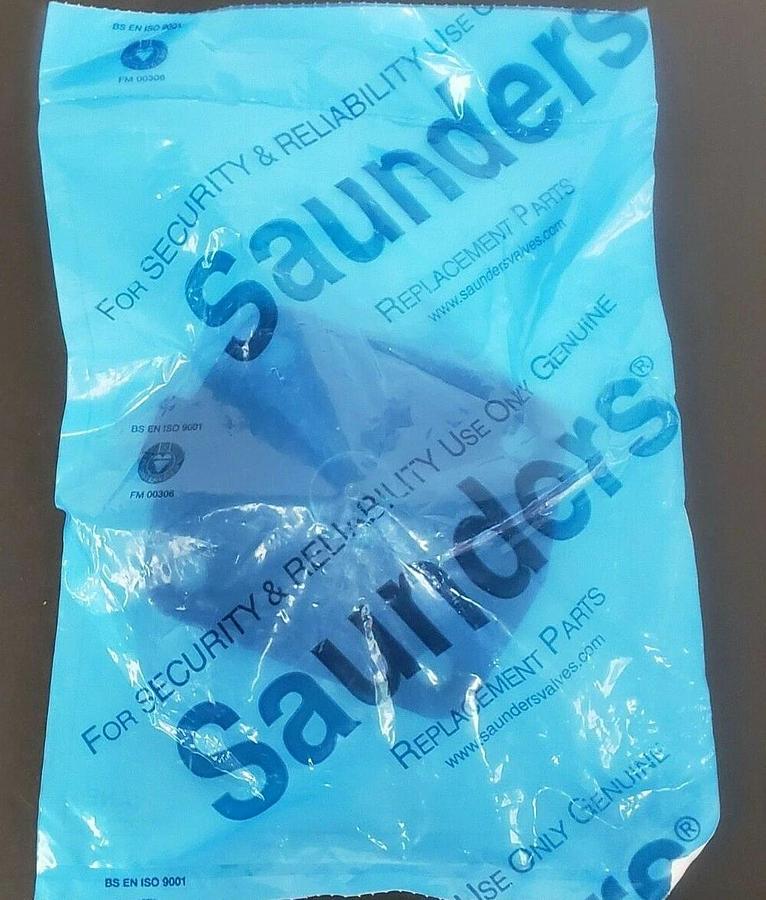 Used NEW SAUNDERS DA050E2 DIAPHRAGM 2'' A-050425-2''