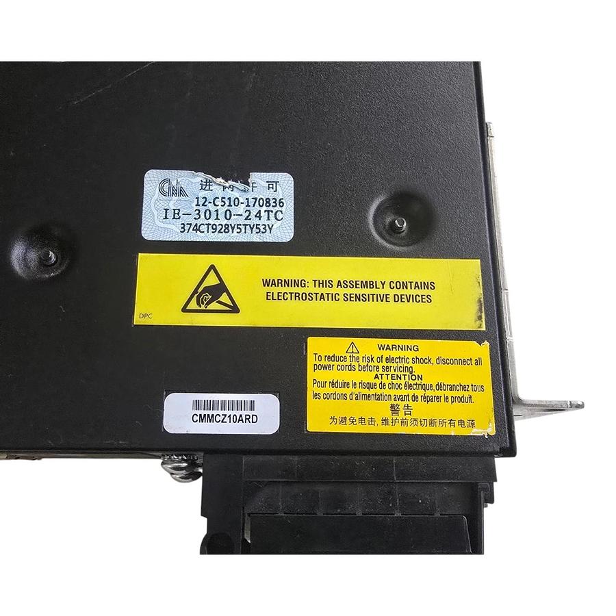 Used Cisco IE-3010-24TC | Catalyst IE3010 Ethernet Switch 24-Pt 10/100Base-TX 19"