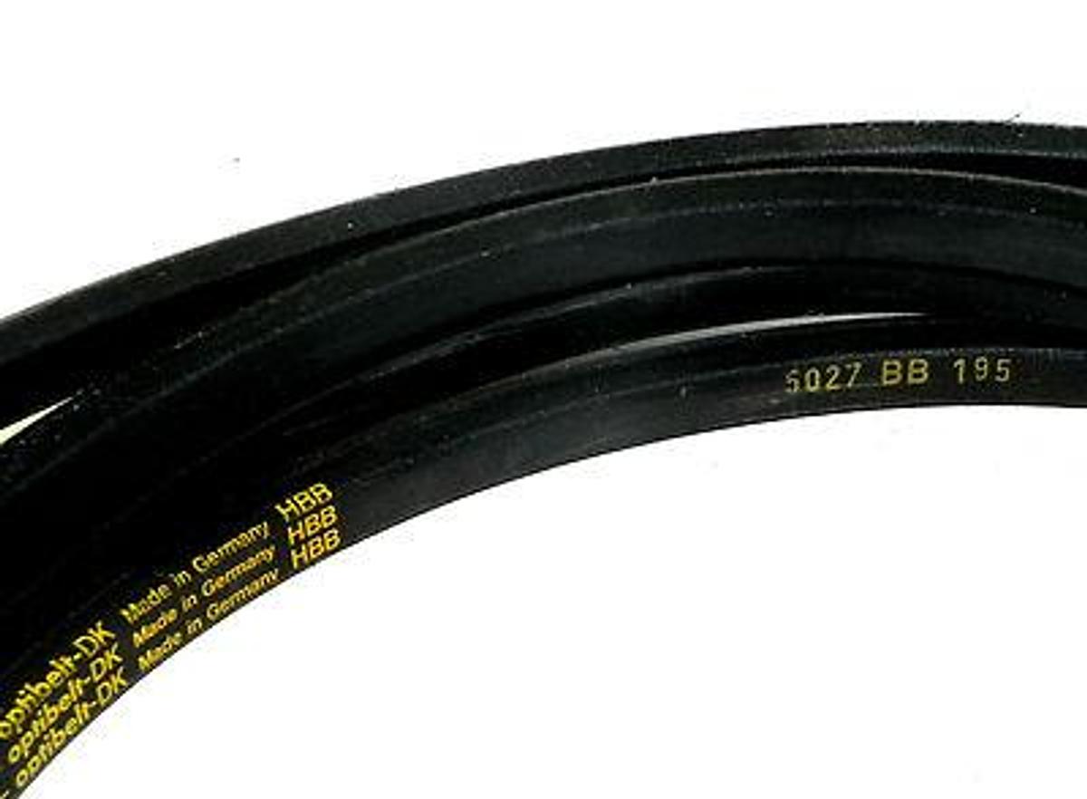 Used OPTIBELT-DK 5027 BB 195 BELT BB195 OPTIBELT