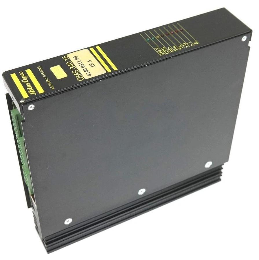 Used ATLAS COPCO 4240 0311 80 SERVO CONTROLLER QMS-340-15, 4240031180, 4240 0307 20