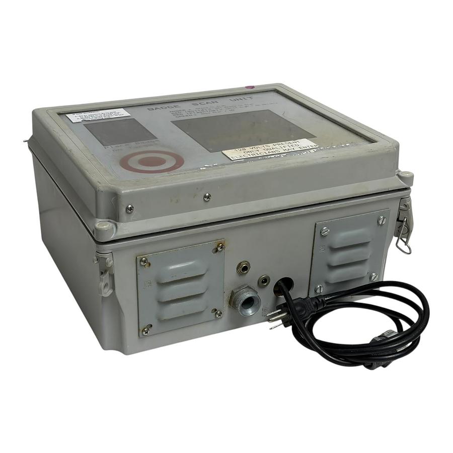 Used Hoffman A12106CHQRFGW Control Panel Badge Scan Unit RF IDeas RDR-6081A2
