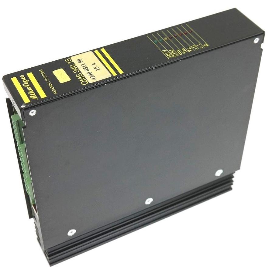 Used ATLAS COPCO 4240 0311 80 SERVO CONTROLLER QMS-340-15, 4240031180, 4240 0307 20