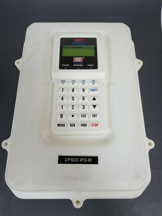 Used DANFOSS VACON TB WOODS WF2C4010-0N DRIVE 10HP 460VAC 3PHASE NEMA 1