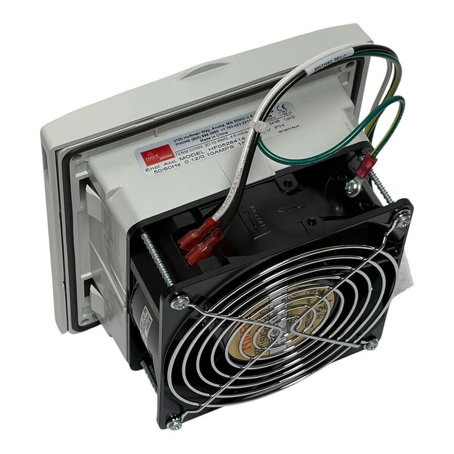 Used nVent Hoffman HF0526414 Enclosure Filter Fan 5 Inch 230V New Surplus