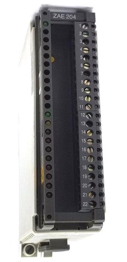 Used AEG MODICON ZAE204 COUNTER MODULE ZAE 204, 6728-042.274926