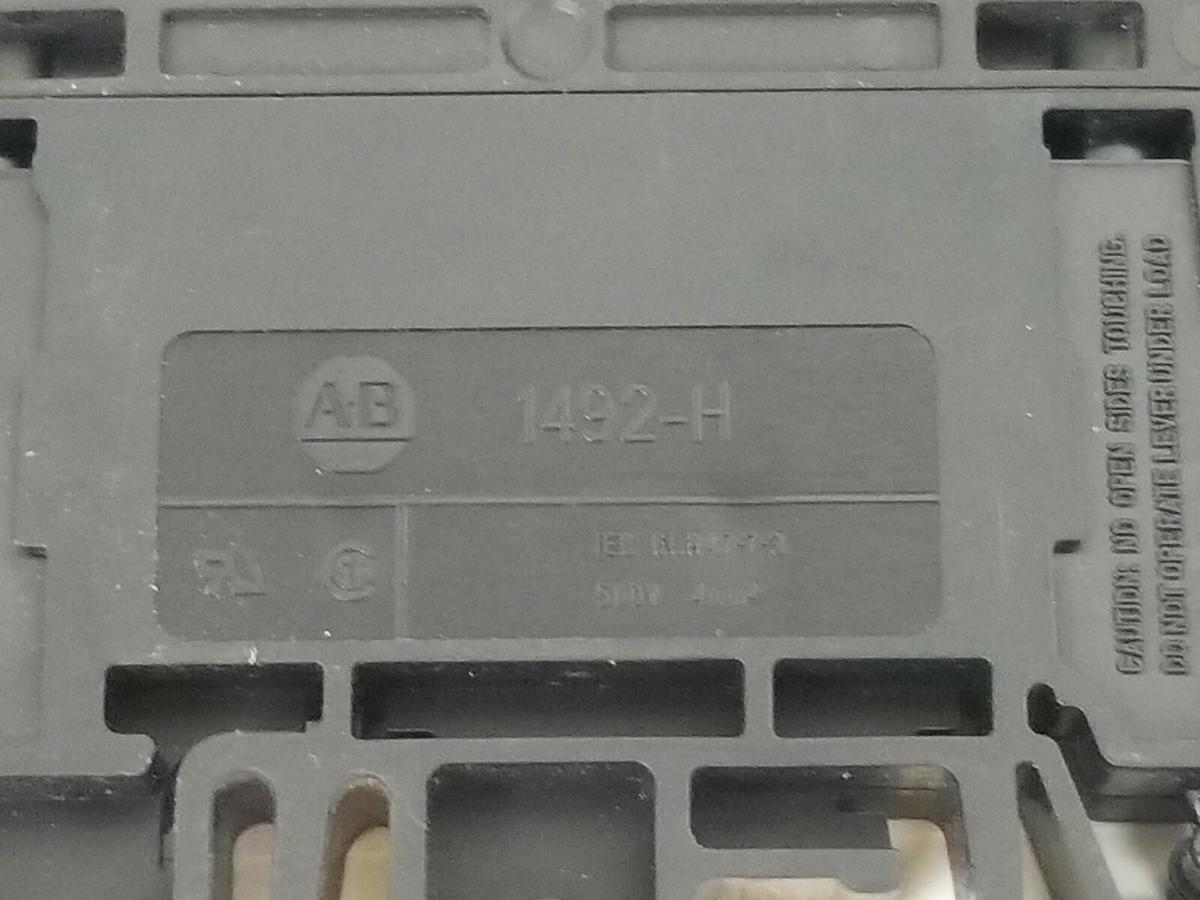 Used LOT OF 3 NEW ALLEN BRADLEY 1492-H CONTACT BLOCKS 1492H BLACK