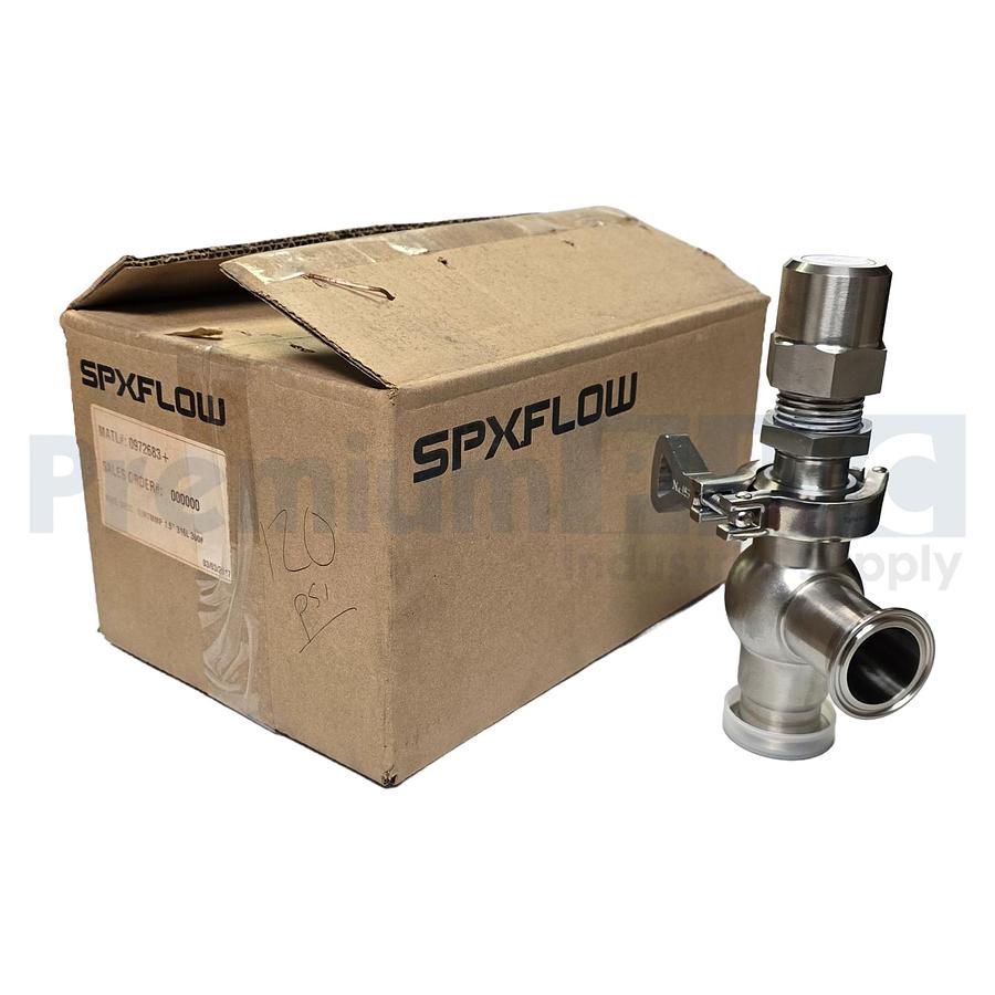 Used SPX / WAUKESHA 60RTMMP-1.5-316L-300 60R SERIES RELIEF VALVE MATL#: 0972683+ NSMP