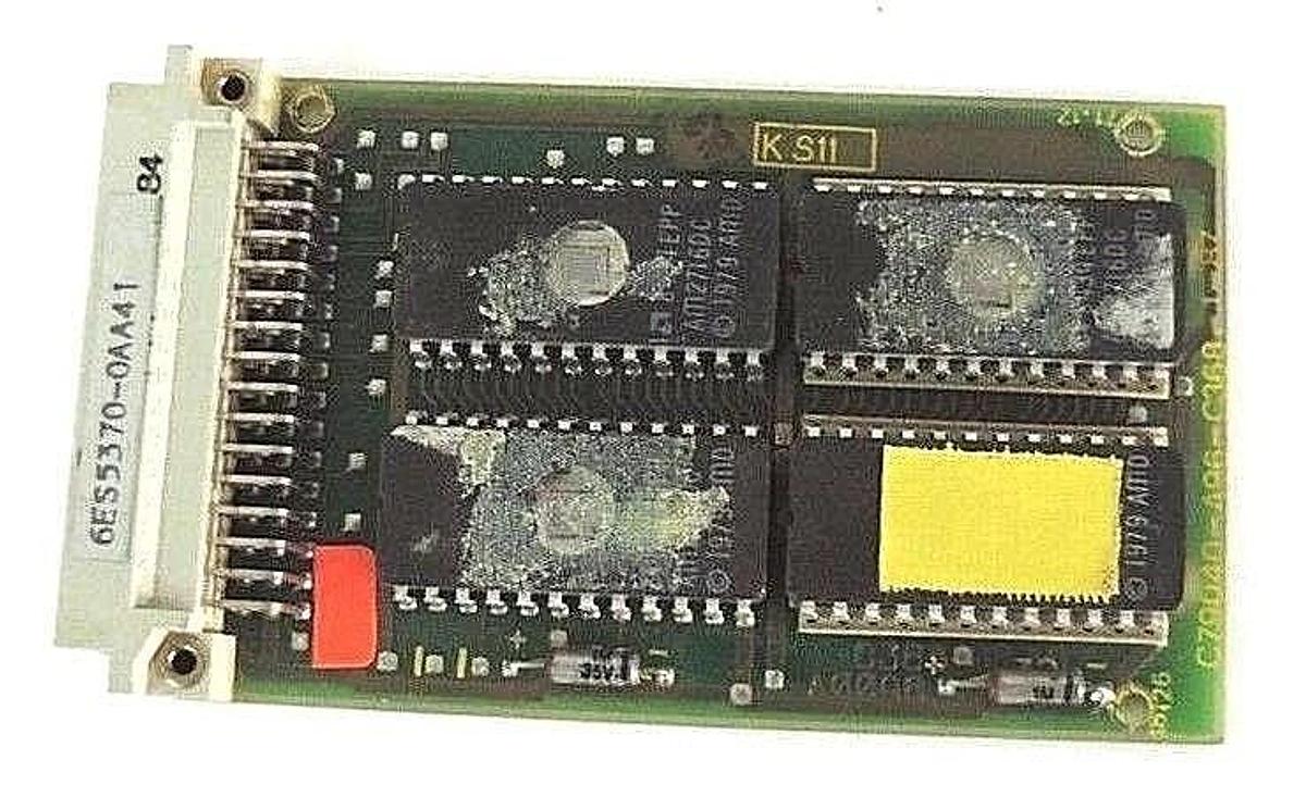 Used SIEMENS 6ES5370-0AA41 MEMORY SUBMODULE EPRO 6ES5-370-0AA41