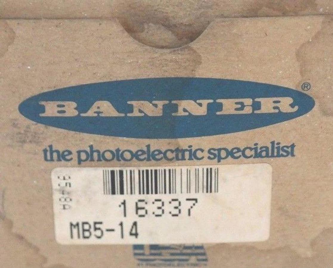 Used NIB BANNER MB5-14 LOGIC MODULE 12-18VDC, MB514